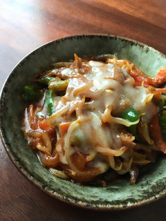☆お野菜コチュジャン炒めとろりんチーズ☆-レシピのメイン写真