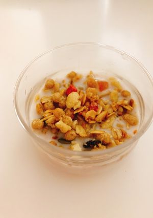 朝食に☆簡単 アーモンドミルクグラノーラ-レシピのメイン写真