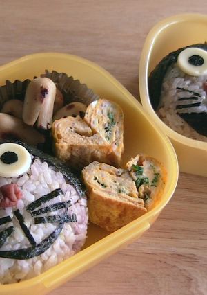 *ドラえもんおにぎり*キャラ弁*-レシピのメイン写真