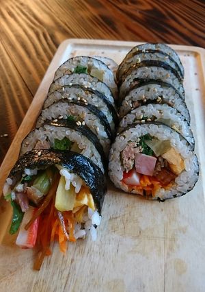 韓国料理:韓国の海苔巻き『キンパ』-レシピのメイン写真