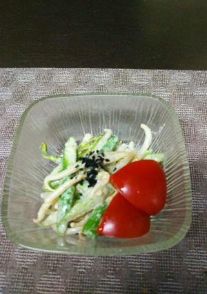 アスパラガスともやしのゴマ味噌マヨあえ-レシピのメイン写真