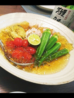 ジュレをまとった夏野菜-レシピのメイン写真