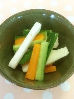 きゅうりと長いもの甘酢漬け(透析食)-レシピのメイン写真