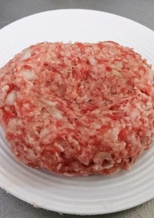 我が家のハンバーグのタネの作り方-レシピのメイン写真