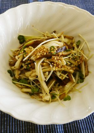 なすとえのきの中華和え-レシピのメイン写真