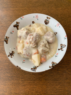 ❀柔らか肉団子のクリーム煮❀-レシピのメイン写真