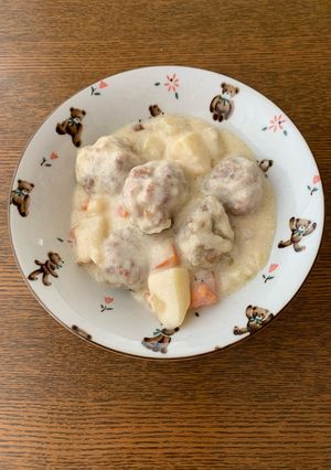 ❀柔らか肉団子のクリーム煮❀-レシピのメイン写真