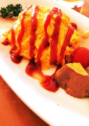 オムライス(ケチャップ)-レシピのメイン写真
