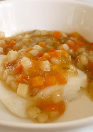 保育園離乳食9～11か月頃⑪白身魚と野菜-レシピのメイン写真