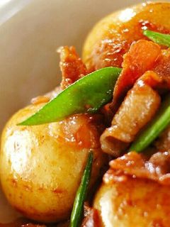 ✿新じゃがと豚肉の照り焼き✿-レシピのメイン写真