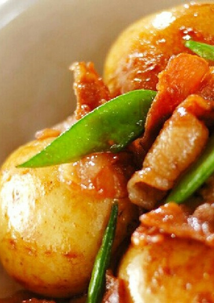 ✿新じゃがと豚肉の照り焼き✿-レシピのメイン写真