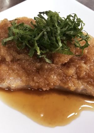 さっぱりおろしポン酢のトンテキ-レシピのメイン写真