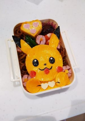 ピカチュウキャラ弁-レシピのメイン写真