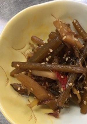 山蕗と筍の佃煮-レシピのメイン写真