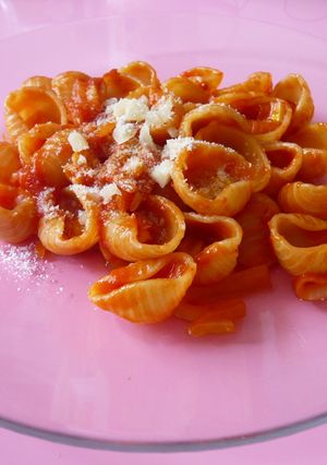 簡単トマトパスタ-レシピのメイン写真