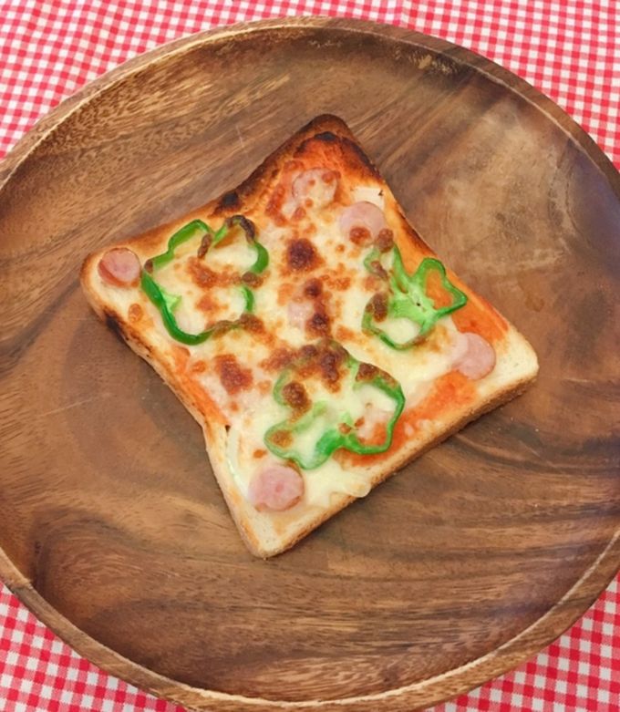 ぴざとーすと New toast!! 】 レモンピザトースト🍕 ちょっぴり意外な