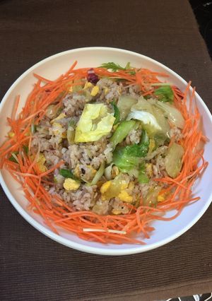 ランチに簡単＊ココナッツオイルで炒飯-レシピのメイン写真