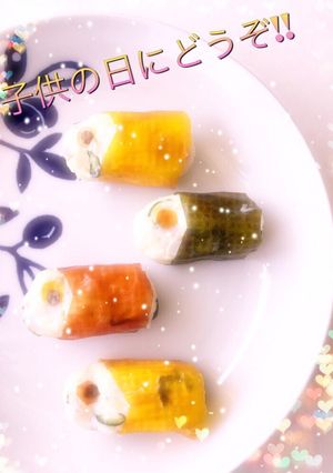 鯉のぼりポテトサラダ-レシピのメイン写真