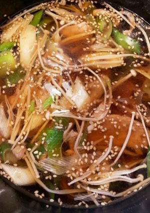ネギの香ばしつけ麺 素麺-レシピのメイン写真