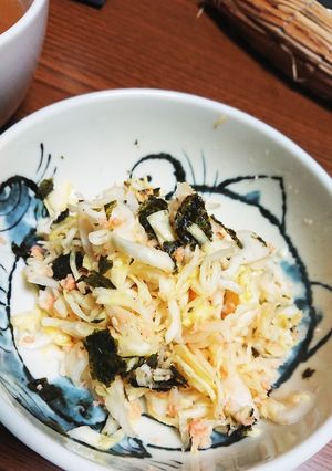 キャベツと鮭フレークのサラダ-レシピのメイン写真