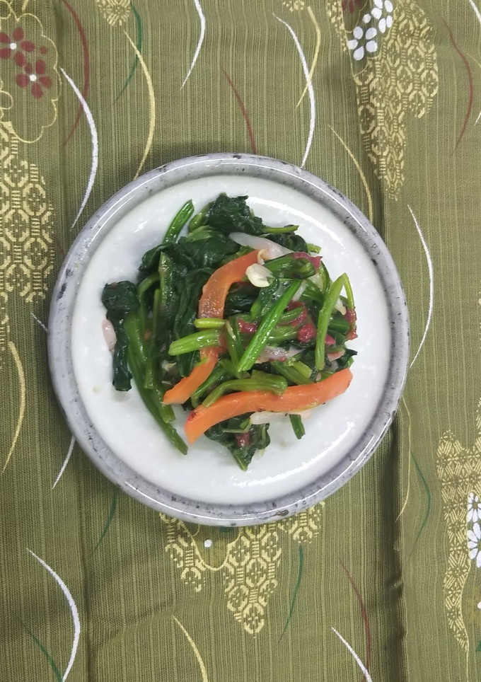ほうれん草の梅肉和え-レシピのメイン写真