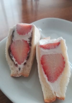 いちごサンド-レシピのメイン写真