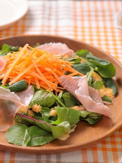 にんじんドレッシングの彩りサラダ☆-レシピのメイン写真