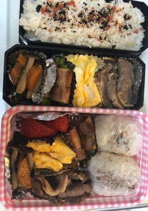 20190419 中学生女子弁当-レシピのメイン写真