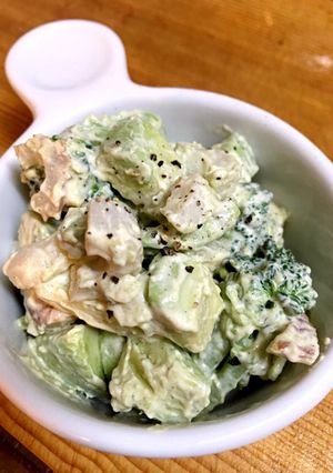 小エビの代わりのちくわアボカド-レシピのメイン写真