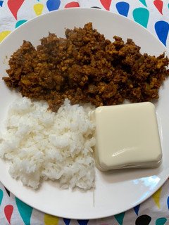 キーマカレー(ライス&豆腐)-レシピのメイン写真