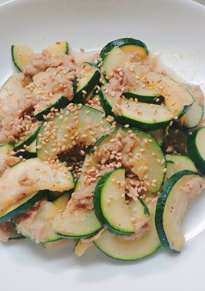 ♪ズッキーニとツナの中華炒め♪-レシピのメイン写真
