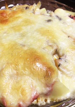 超簡単！明太ポテトチーズ焼き-レシピのメイン写真