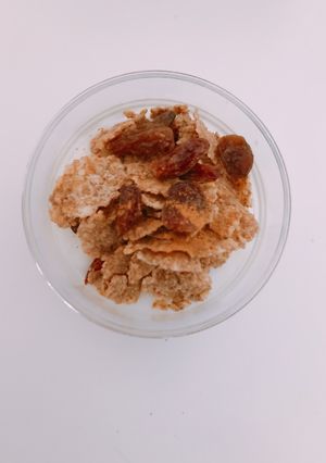 朝食に☆簡単！オールブランヨーグルト-レシピのメイン写真