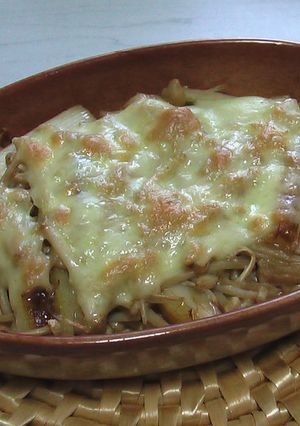 【えのきとねぎのチーズ焼き】-レシピのメイン写真