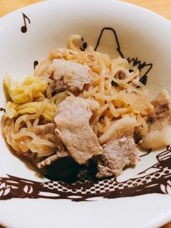 豚肉と糸こんにゃくの炒めもの-レシピのメイン写真