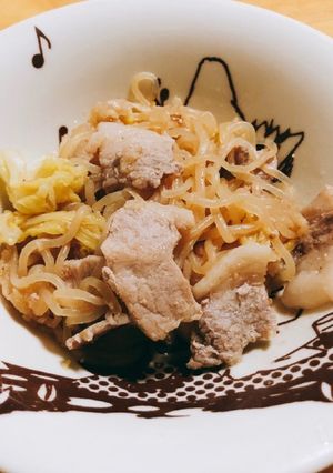 豚肉と糸こんにゃくの炒めもの-レシピのメイン写真
