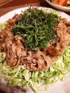 キャベツたっぷり 豚肉の味噌生姜焼き-レシピのメイン写真