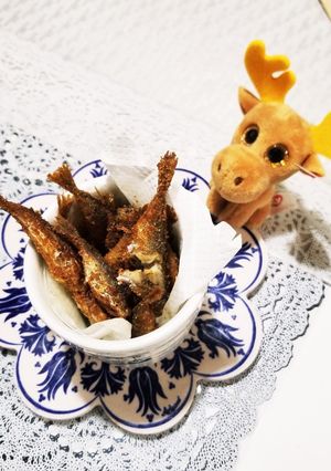 豆アジの唐揚げ☆油少な目-レシピのメイン写真