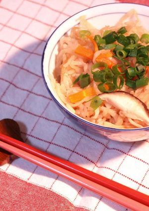 栄養満点◎切干大根の炊き込みご飯-レシピのメイン写真