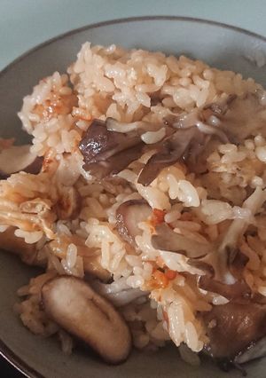 ラーメンスープで炊き込みご飯-レシピのメイン写真