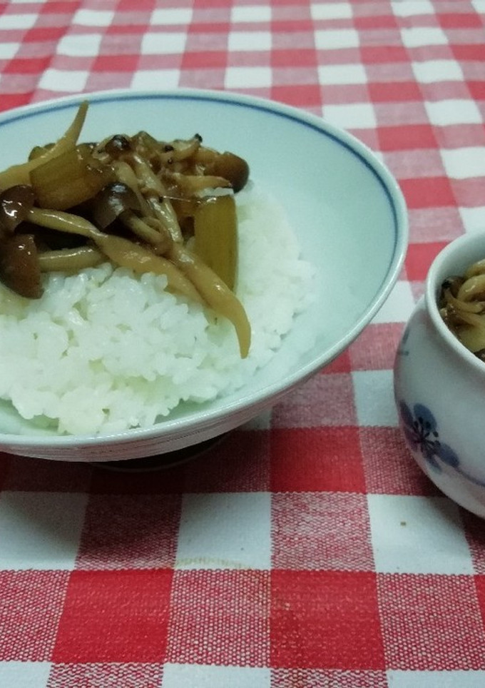 しめじとフキの佃煮-レシピのメイン写真