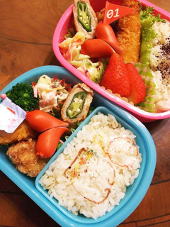 親子遠足の弁当♪ૢ-レシピのメイン写真