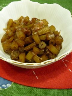 ふきの佃煮-レシピのメイン写真
