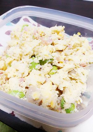 【ずぼら飯】なんちゃってポテサラ-レシピのメイン写真
