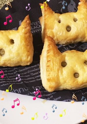 ベジ餡のにゃんこパイ(♡´▽`♡)-レシピのメイン写真