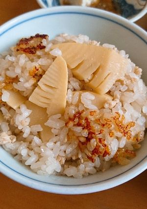 筍と鶏そぼろの炊き込みご飯-レシピのメイン写真
