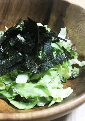 ちりめんレタス-レシピのメイン写真