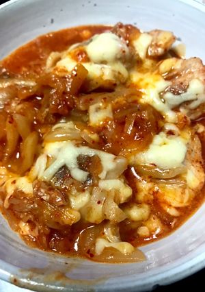 チーズダッカルビ風炒め物-レシピのメイン写真
