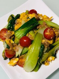 彩り野菜ツナ卵のバターオイスター炒め-レシピのメイン写真
