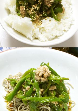 ちょっと中華風味な無限ピーマン-レシピのメイン写真